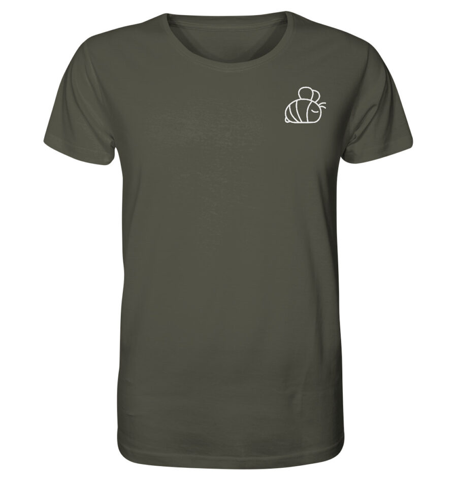 Bee Organic Shirt Khaki