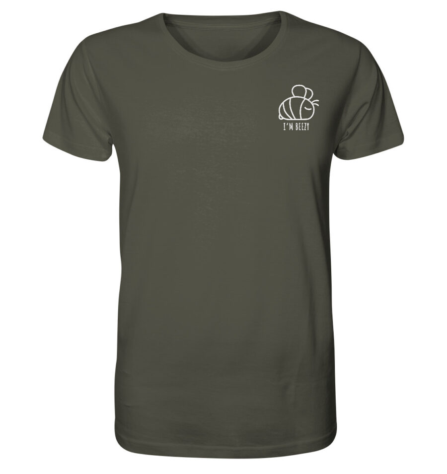 Bee Organic Shirt Khaki