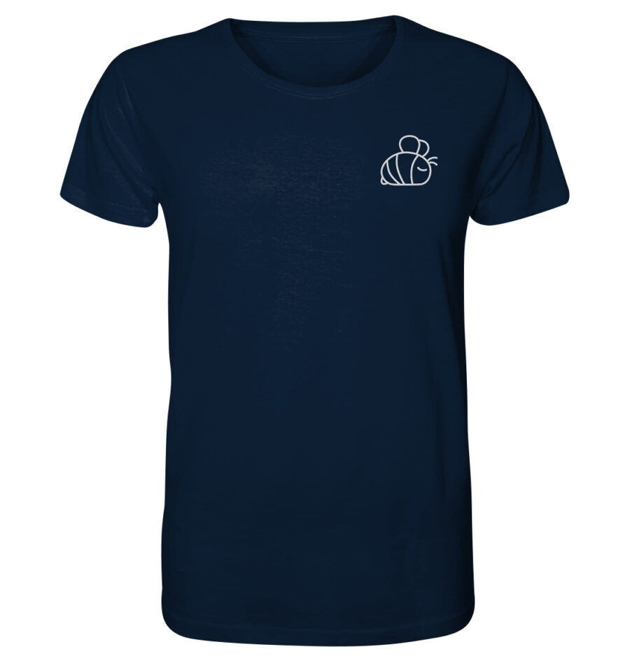 Bee Organic Shirt French Navy