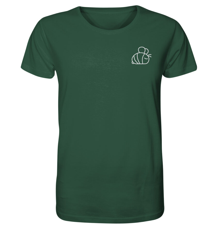 Bee Organic Shirt Bottle Green