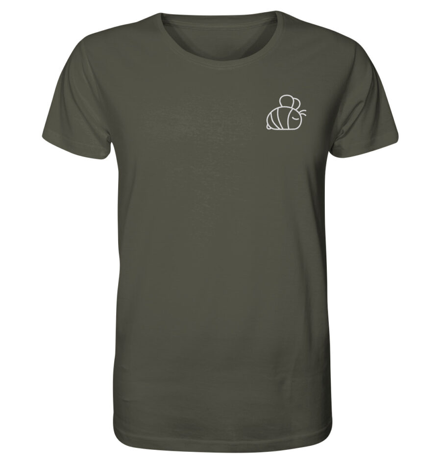 Bee Organic Shirt Khaki