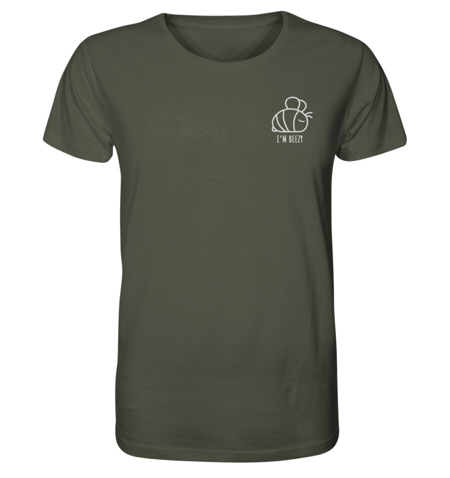 Bee Organic Shirt Khaki