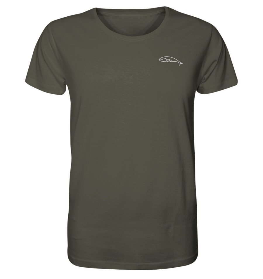 Whale Organic Shirt Khaki