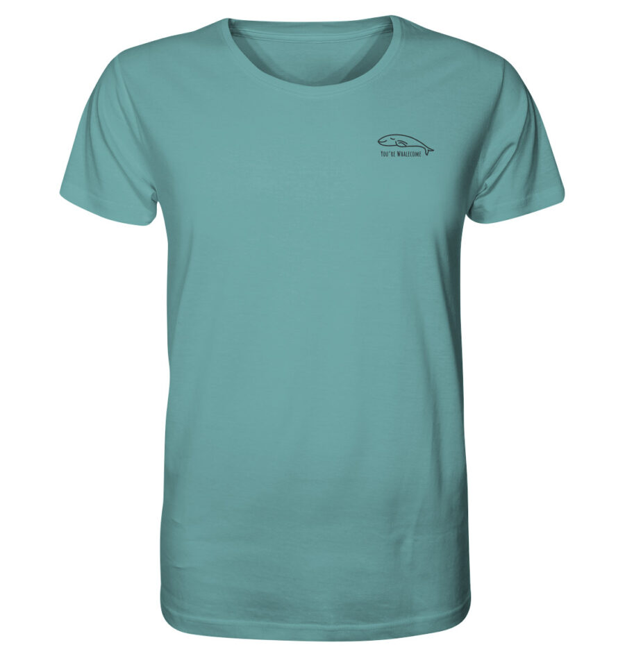 Whale Organic Shirt Citadel Blue