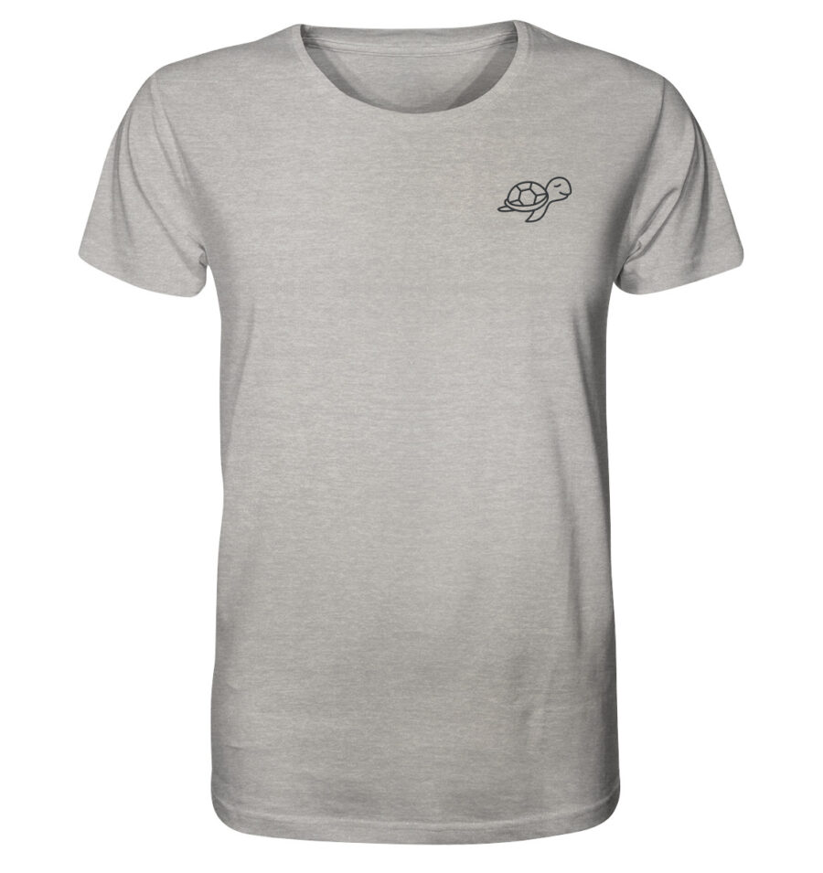 Turtle Organic Shirt Heather Grey