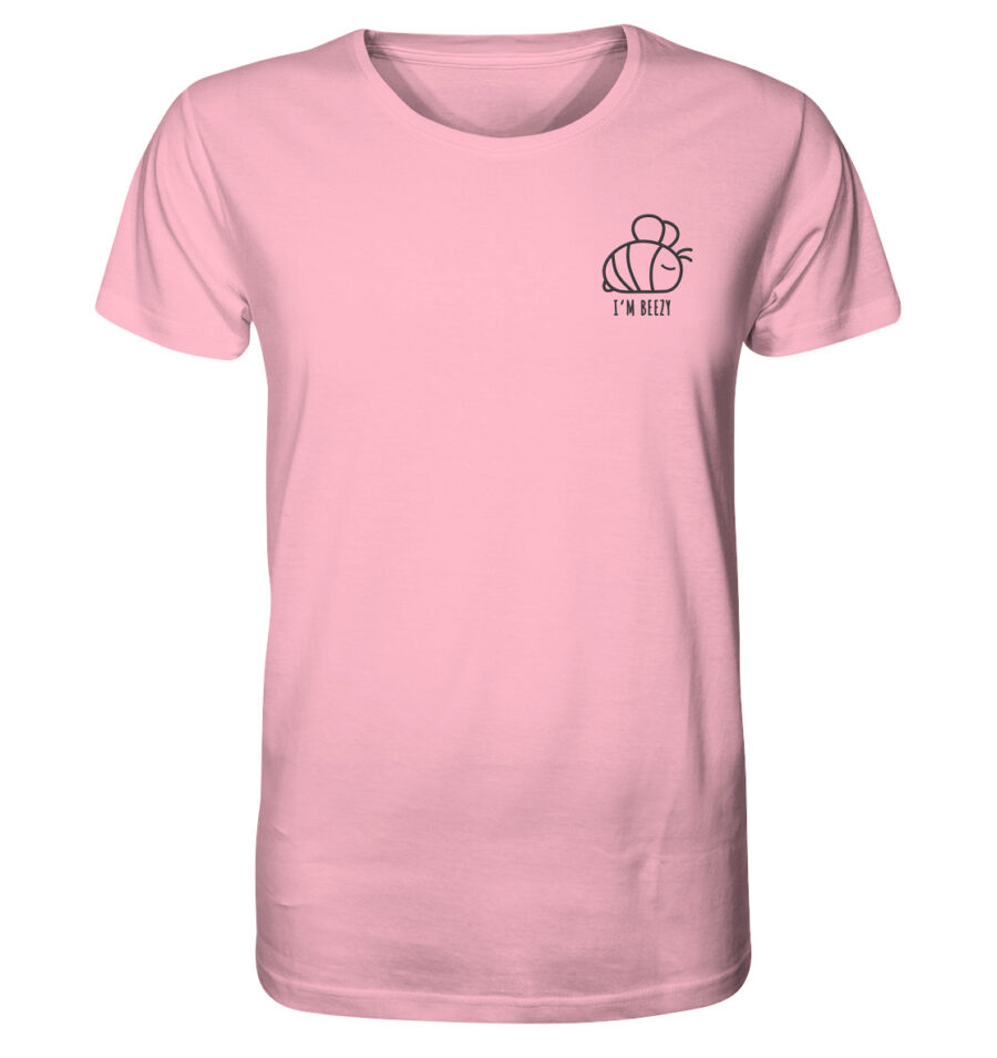 Bee Organic Shirt Cotton Pink