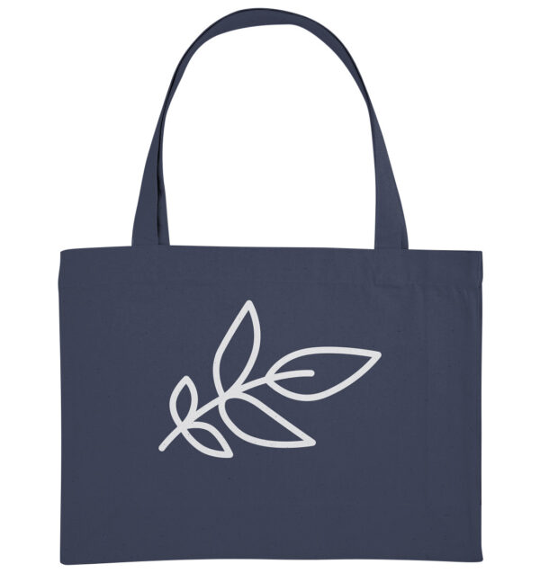 Unbeleafable Organic Shopping-Bag Midnight Blue