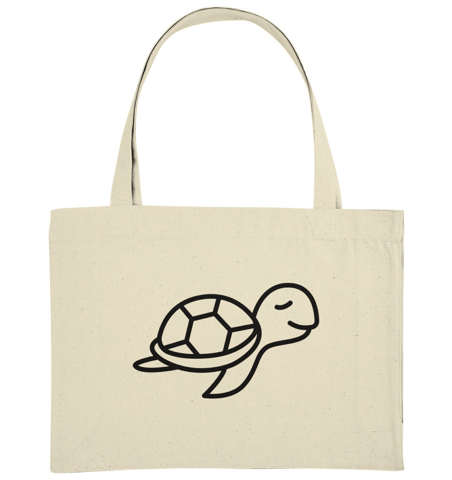 Turtle Organic Shopping-Bag Natural