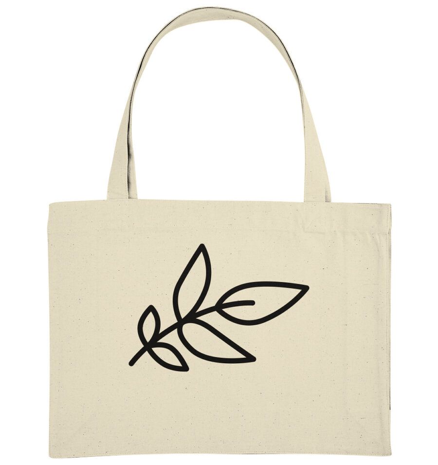 Unbeleafable Organic Shopping-Bag Natural