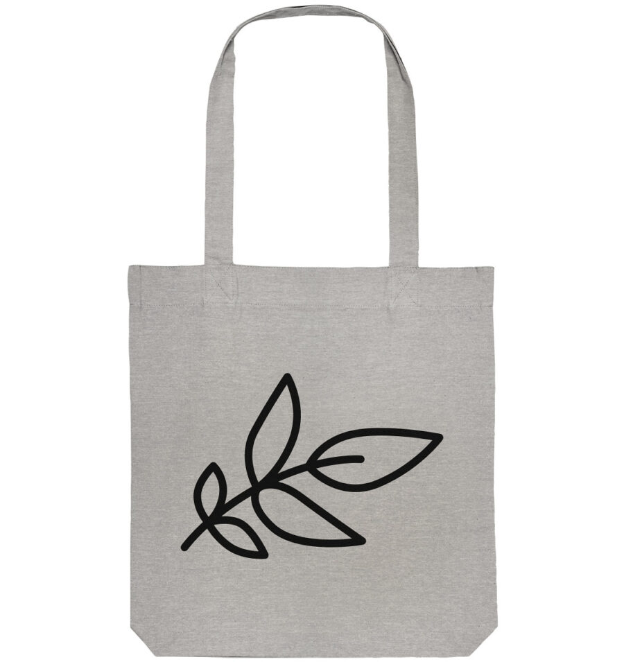 Unbeleafable Organic Tote-Bag Heather Grey