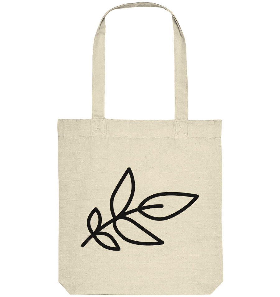 Unbeleafable Organic Tote-Bag Natural