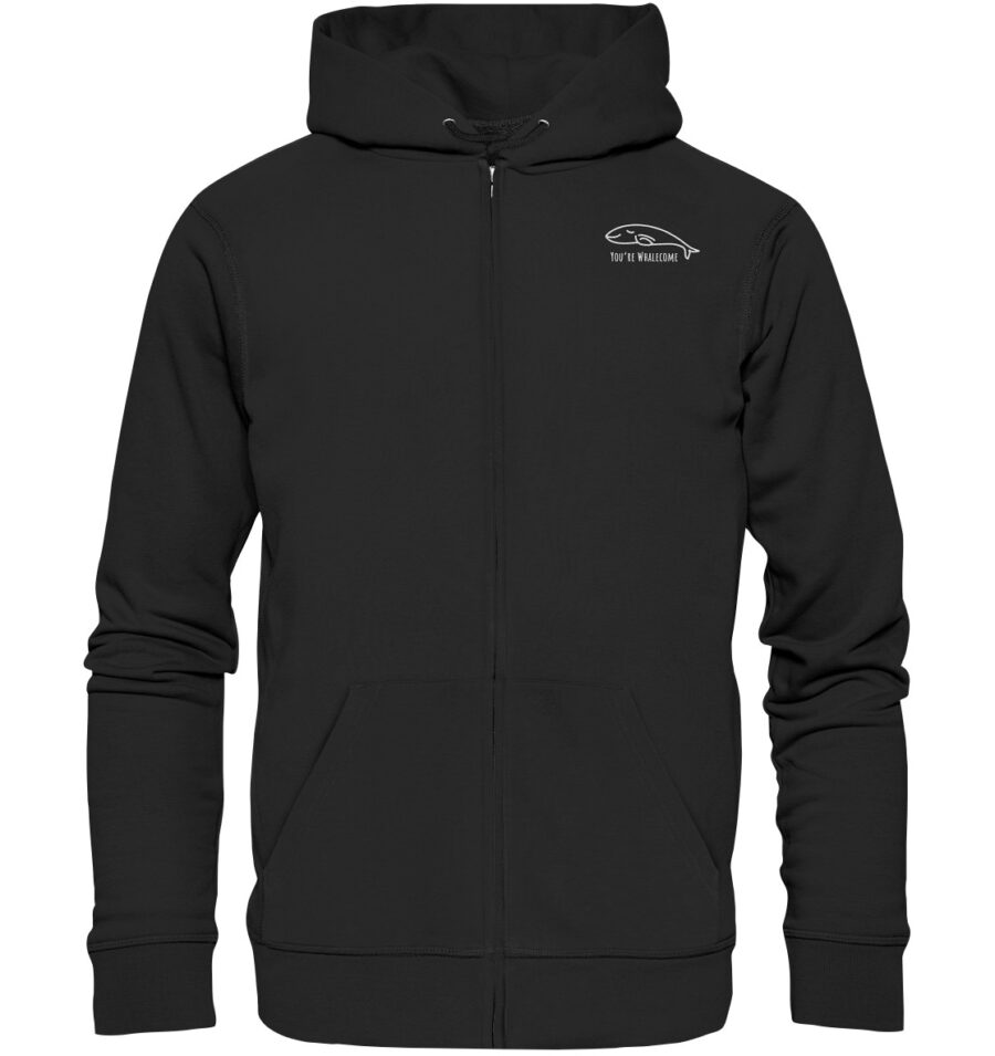 Whale Organic Zipper Black