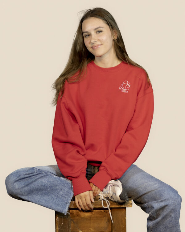 Bee Organic Oversize Sweatshirt