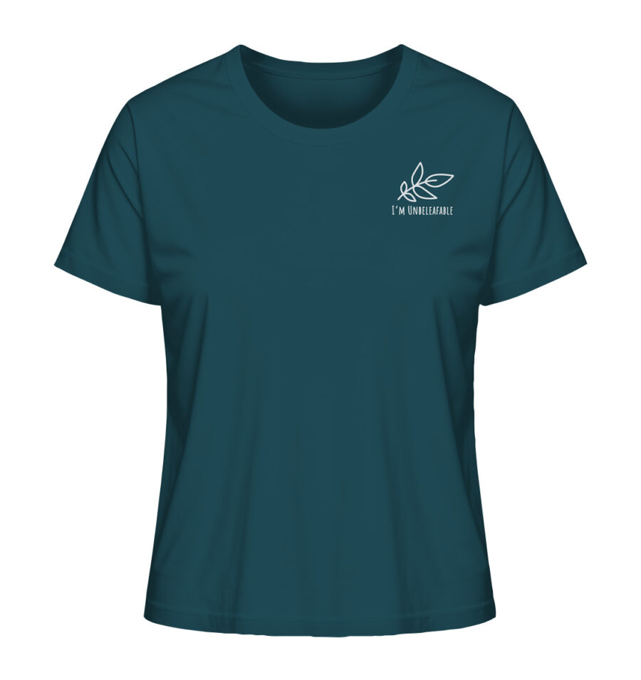 Unbeleafable Ladies Organic Shirt Stargazer