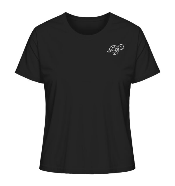 Turtle Ladies Organic Shirt Black