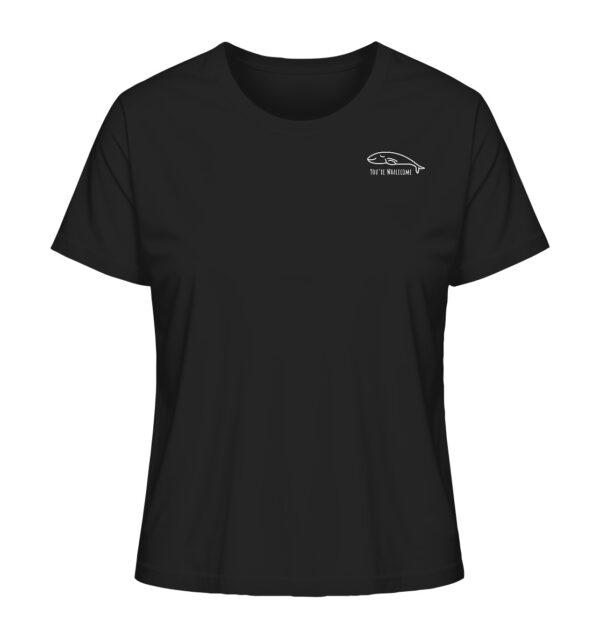Whale Ladies Organic Shirt Black