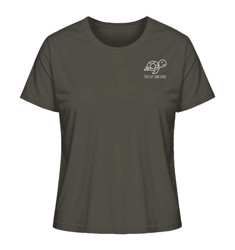 Turtle Ladies Organic Shirt Khaki