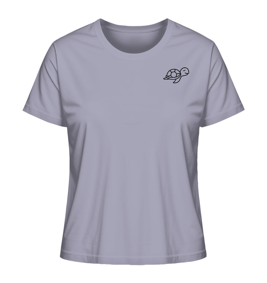 Turtle Ladies Organic Shirt Lavender