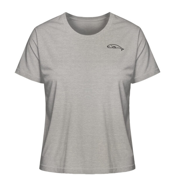 Whale Ladies Organic Shirt Heather Grey