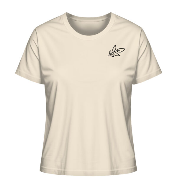 Unbeleafable Ladies Organic Shirt Natural Raw