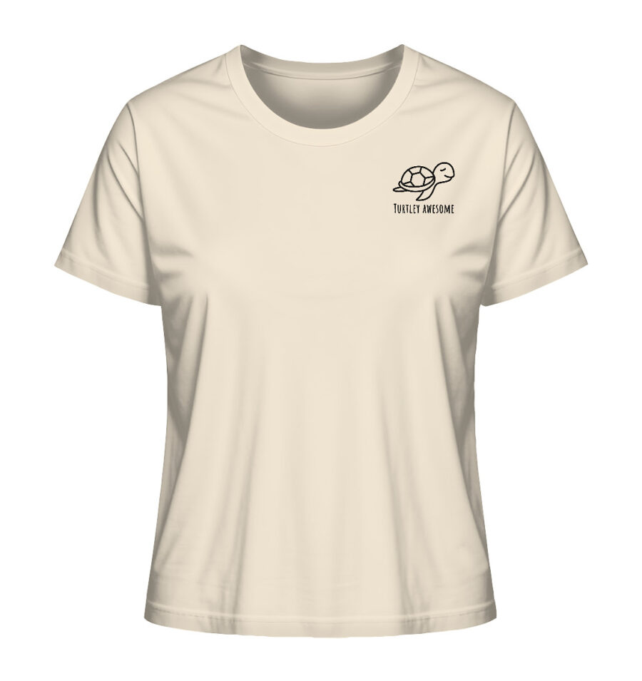 Turtle Ladies Organic Shirt Natural Raw
