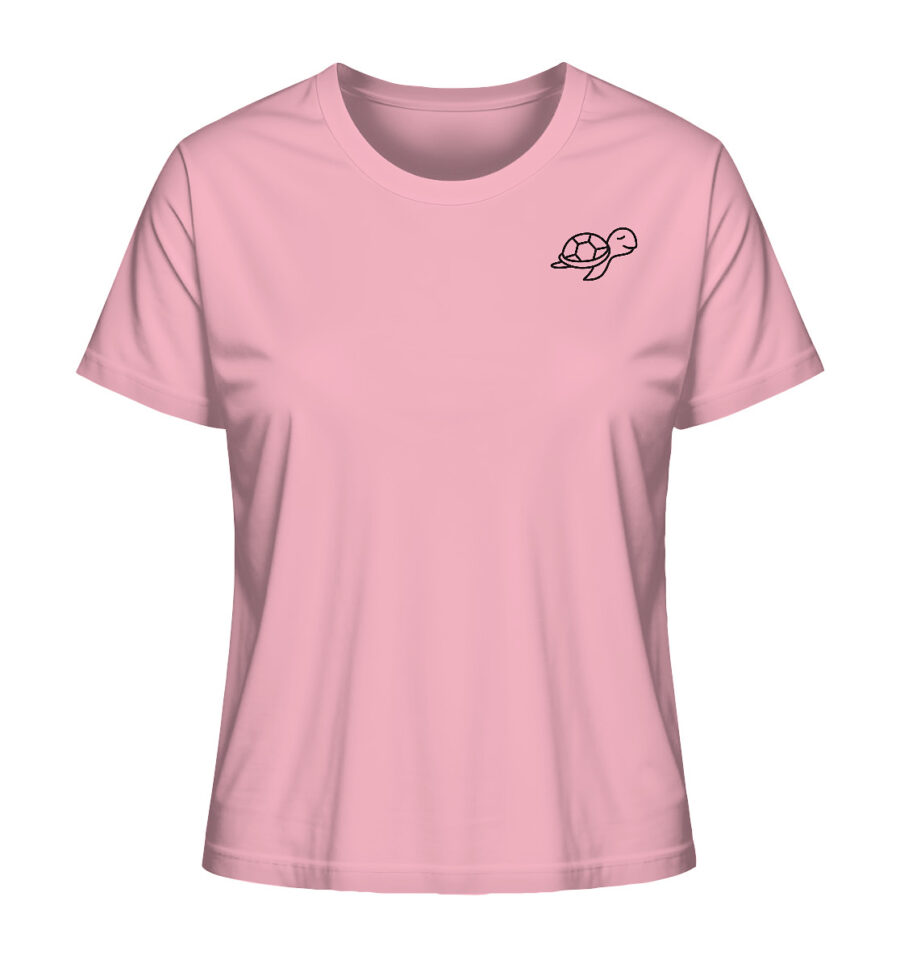 Turtle Ladies Organic Shirt Cotton Pink